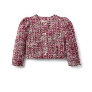 Janie & Jack Girls Tweed Jacket size 12-18 Months